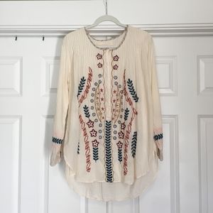 Johnny Was Women's Embroidered Tunic